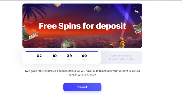 Freespins on 1Win